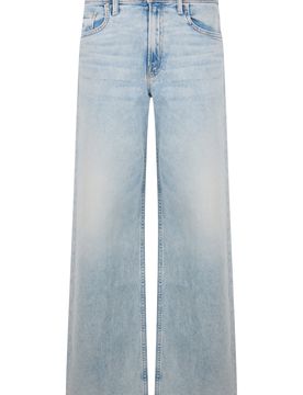 Mother High-Waisted Straight Jeans
