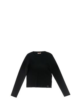 Maglia misto viscosa JUNIOR NERO 14