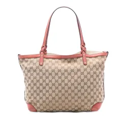 Medium GG Canvas Craft Tote