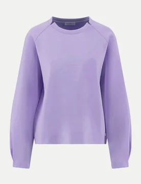 Modern-Fit Sweatshirt Violett L - Fynch-Hatton - FashionsVida