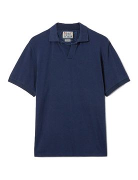 Polo Charles in jersey piquet stretch