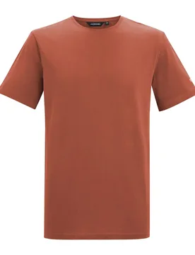 Mens Tait Lightweight Active T-Shirt (Brick) - Brown Cotton - Size Small - Regatta - FashionsVida
