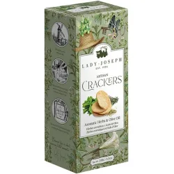Crackers artesanos con hierbas aromáticas