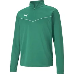 TeamRISE 1/4 Zip Top Herren Longsleeve, grün S
