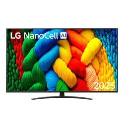 Tv 65nano81a6a 65´´ 4k Led Black One Size unisex