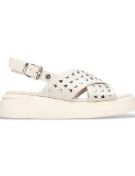 Para mujer. 14523902-HIELO Sandalias 145239 roto (37), Plano, Hebilla, Casual