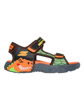 Sandali con Luci Neri e Arancioni CREATURE-SPLASH 35 - Skechers - FashionsVida