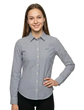 Camicia A Maniche Lunghe 30087 Evening Blue 44