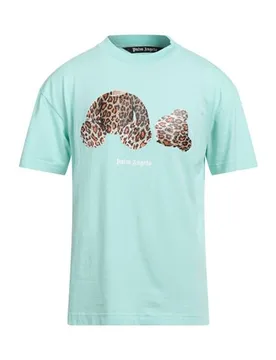 Camiseta Hombre Azul turquesa L Hombre - Palm Angels - FashionsVida