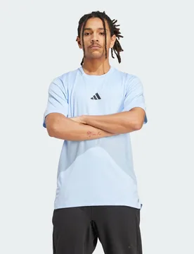 T-shirt PrimeLift 3-Stripes XL Glow Blue - Adidas - FashionsVida
