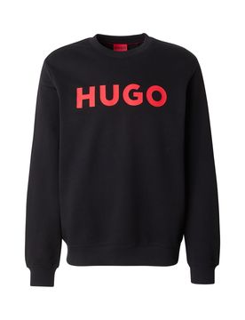 HUGO Sudadera 'Dem' rojo / negro