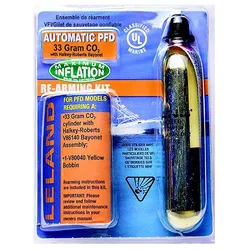 Rearm Cartridge Kit With Bayonet For Lifejacket 38g Bronze One Size unisex