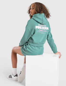 Felpa con Cappuccio Cropped Holiday Ragazza Junior - Blu, blu blu Bambino taglia 10-11Y - Pink Soda Sport - FashionsVida