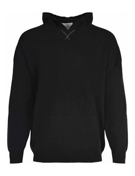 Maglione Realizzato In Lana Nera