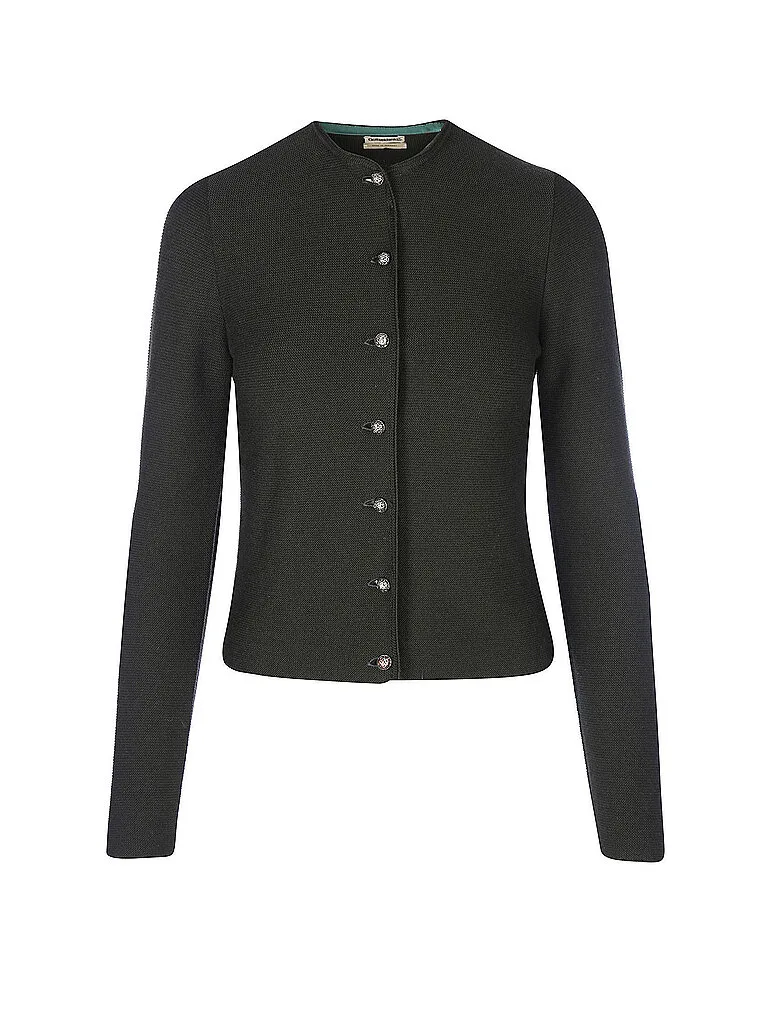 Gilet traditionnel Aloisia olive L - Gottseidank - FashionsVida