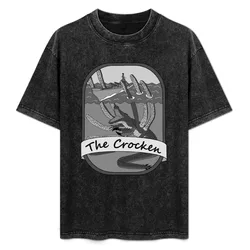 The Crocken (gray) T-Shirt Light Athletic Short Sleeve Tee Shirt