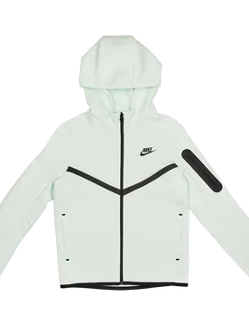 Tech Fleece fleece Tech Kid's Hoodies - Green - Size XL - Poly Fleece - Green - Size: Extra Large - Nike - FashionsVida