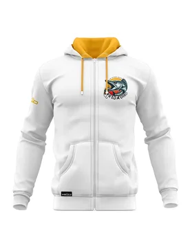 Predator Barracuda Hoodie White XL Men - Hotspot Design - FashionsVida