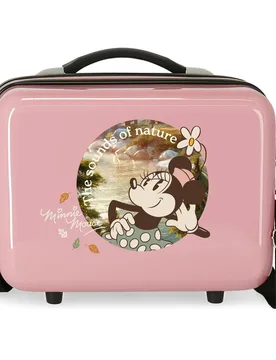 Neceser en ABS de niña Minnie The sound of nature adaptable con capacidad de 9L - Disney - FashionsVida