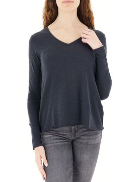 T-shirt maniche lunghe BLU NAVY M