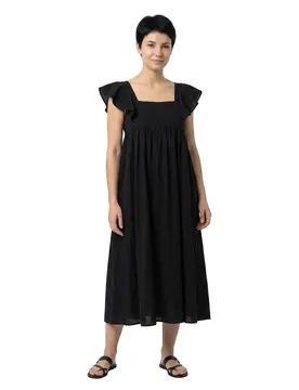 Robe Midi Sans Manches Arabba True Black XS