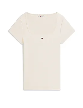 T-Shirt beige XL damen - TOMMY JEANS - FashionsVida