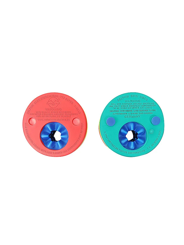 Disques de natation dauphin multicolore - Fashy - FashionsVida