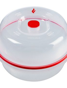 Mikrowellenhaube transparent