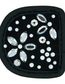 MagicTack Patches, Flower, schwarz - Haukeschmidt - FashionsVida