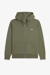 HOODED ZIP THROUGH SWEATSHIRT male