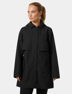 Women's Lilja Raincoat Black XL - Black - Female - Helly Hansen - FashionsVida