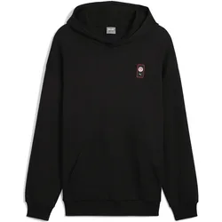 FC St. Pauli Retro Graphic Herren Kapuzensweater, schwarz XXL