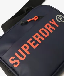 Superdry Damen Tarp Umhängetasche Navy - Größe: 1Größe