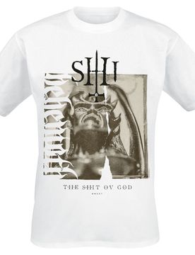 T-Shirt - The Shit ov God - Sepia Parchment V4 - S bis 4XL - für Männer - Größe S - weiß - Lizenziertes Merchandise! - Männer - male