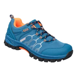 Softshell-Trekkingschuh unisex, wasserabweisend 46 blau