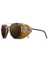 Lunettes de soleil - Legacy Noir/Rouge/Marron Reactiv 2-4 Polarized en Cuir