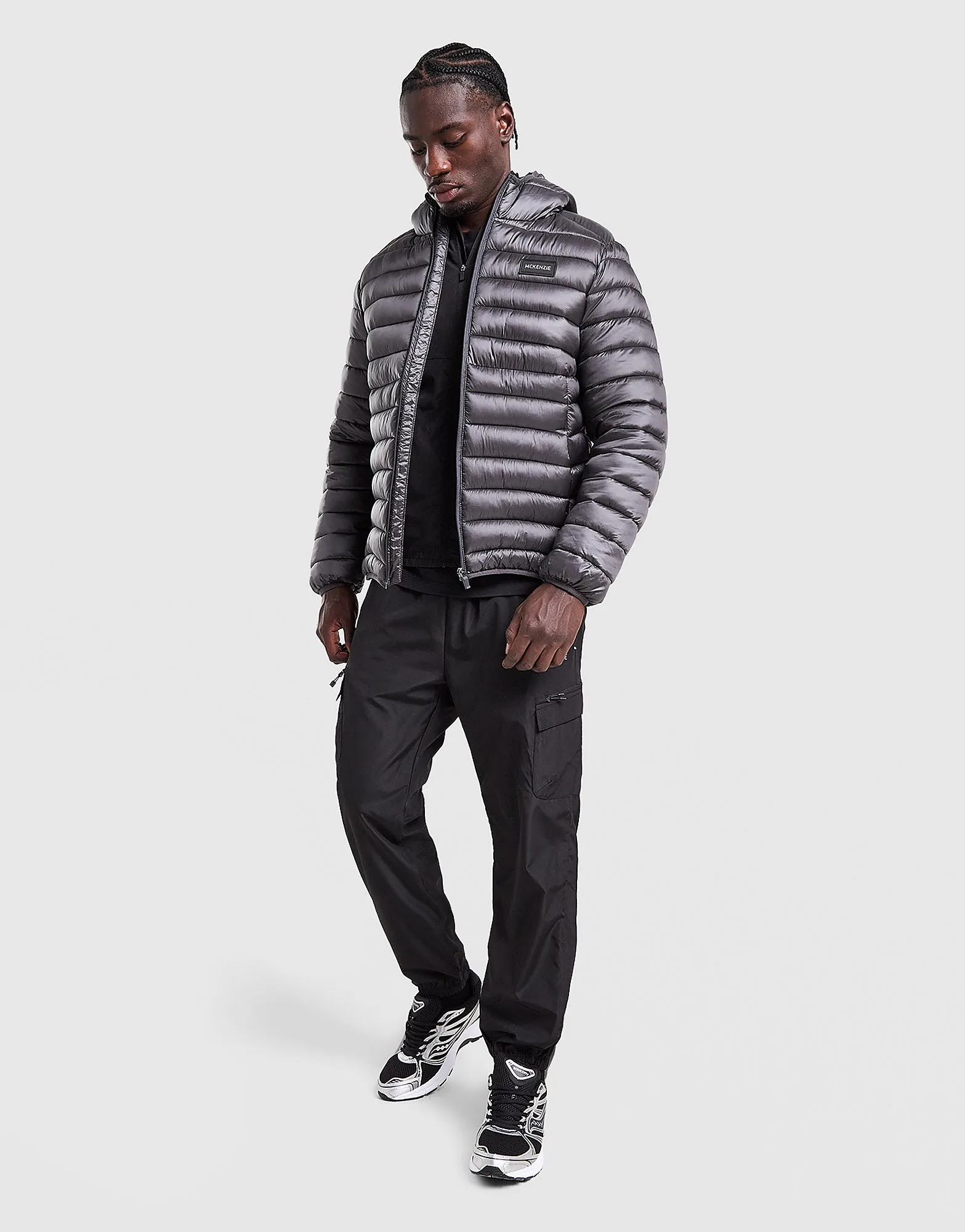 Trek Padded Jacket - Herren, Grau - male - Size: XS - McKenzie - FashionsVida