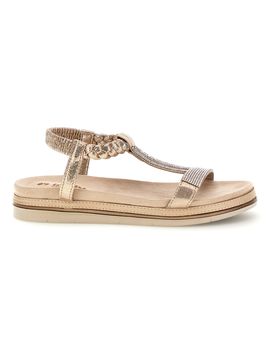 Sandali beige con strass 56 SA 40