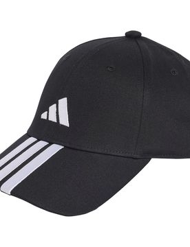 Streifen New Logo Baseball Kappe Cap, schwarz OSFW