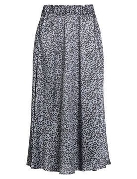 Midi-Rock Damen Himmelblau 38,40 Damen