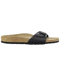 Mules en matière synthétique - Madrid Birko-Flor Regular Black en Cuir - Taille 45 - Noir