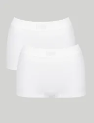 Pack Double Comfort High Rise Shorts White female