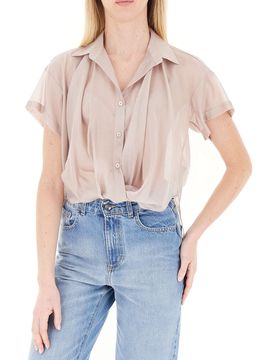Blusa velata ROSA ANTICO L