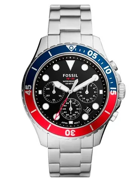 Orologio Fs5767 6mm 10atm Quartz Analogical Grey / Black / Mineral One Size - Fossil - FashionsVida