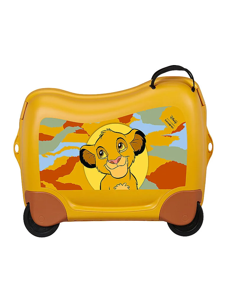 Trolley pour enfants à quatre roues DREAM2GO Simba jaune - Samsonite - FashionsVida