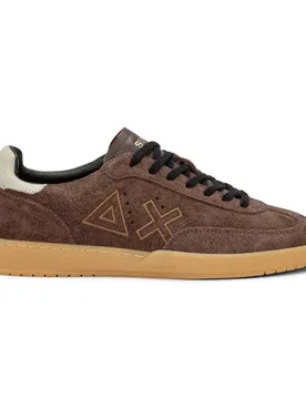 Baskets California Suede Brown EU 40 - Sun68 - FashionsVida