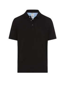 Brax Polo nero 4XL - Brax - FashionsVida