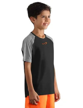 Rush Short Sleeve T-shirt Black Army 8-10 Years - Endless - FashionsVida