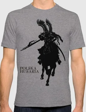 Retro Poland Warriors Polish Winged Hussar T-Shirt 100% Cotton O-Neck Short Sleeve Summer Casual Mens T-shirt Streetwear - Aliexpress - FashionsVida