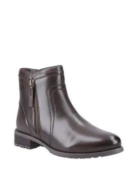 Women's Scarlett Ankle Boot in Brown Size: 7 - Brown - Size: 7 - Hush puppies - FashionsVida